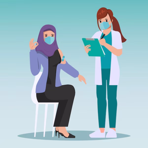فحص أو تجديد الاقامات للنساء